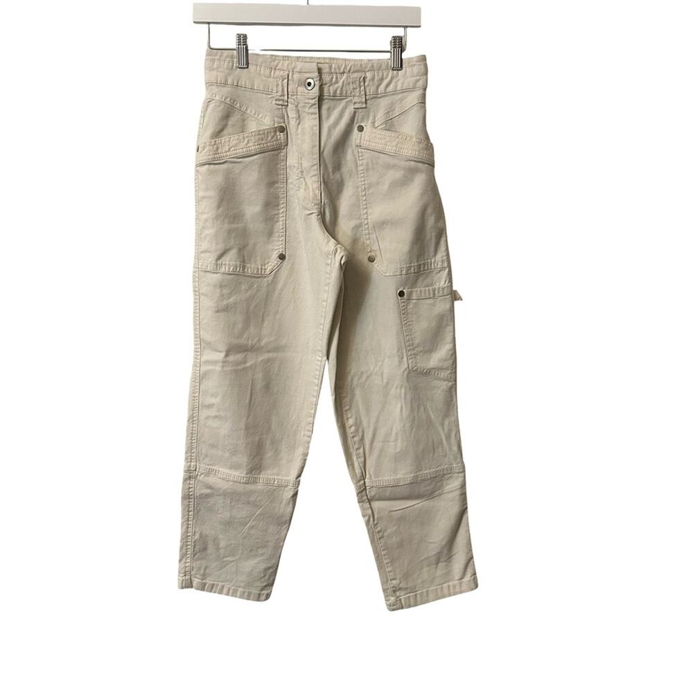 ANTHROPOLOGIE MAEVE Double Knee  Carpenter women's pants SIZE 27